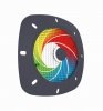 Lampa No(t)Mad SeaMaid 502112 LED RGB Szara obudowa